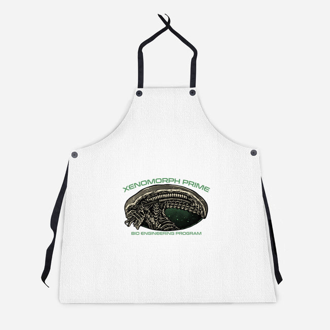 Bio Engineering Program-Unisex-Kitchen-Apron-glitchygorilla
