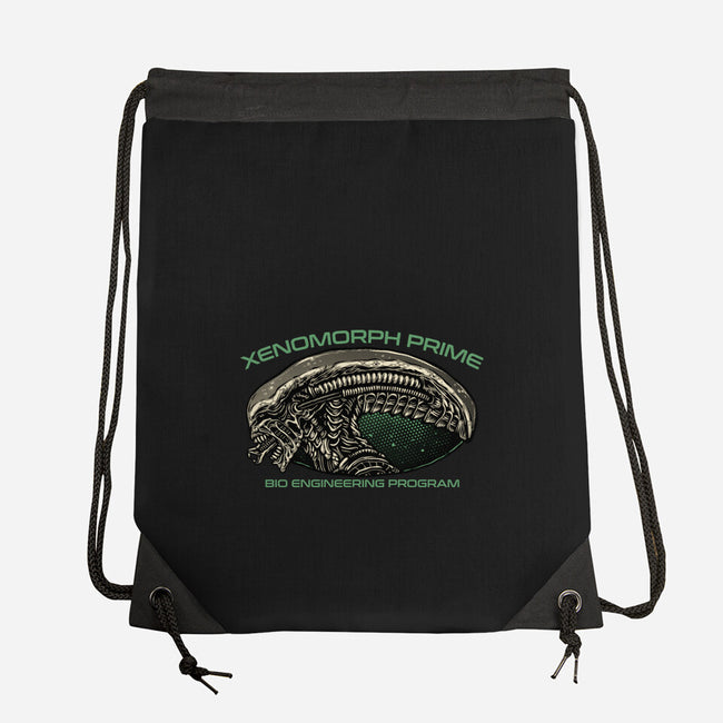 Bio Engineering Program-None-Drawstring-Bag-glitchygorilla