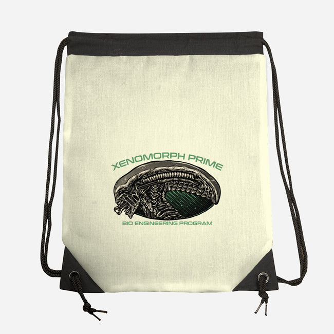 Bio Engineering Program-None-Drawstring-Bag-glitchygorilla