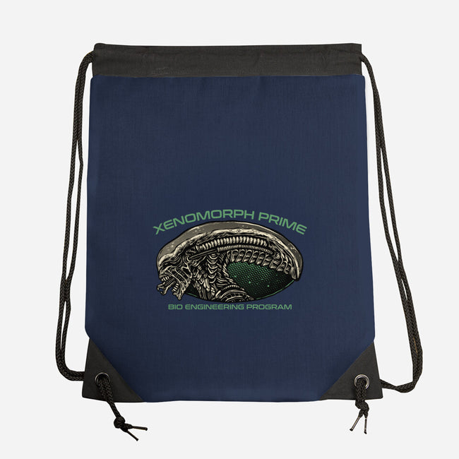 Bio Engineering Program-None-Drawstring-Bag-glitchygorilla