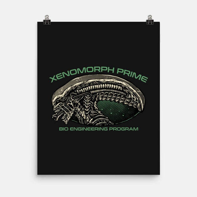 Bio Engineering Program-None-Matte-Poster-glitchygorilla
