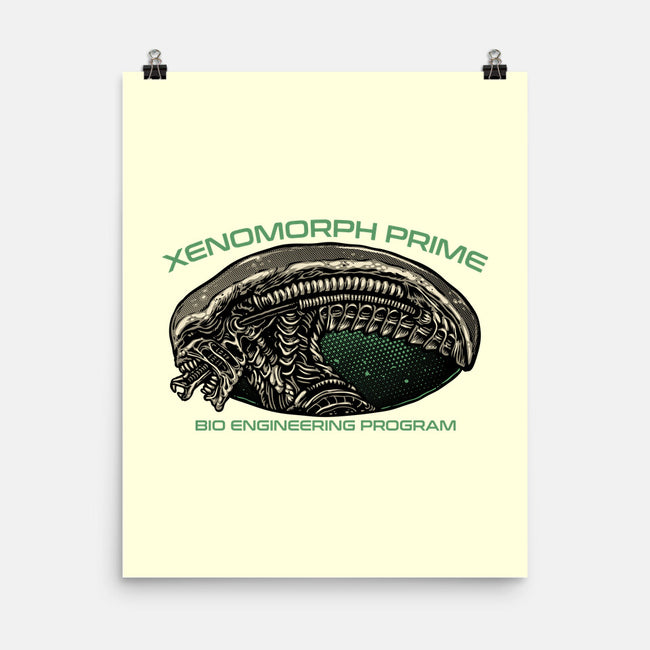 Bio Engineering Program-None-Matte-Poster-glitchygorilla