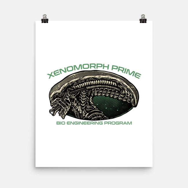 Bio Engineering Program-None-Matte-Poster-glitchygorilla