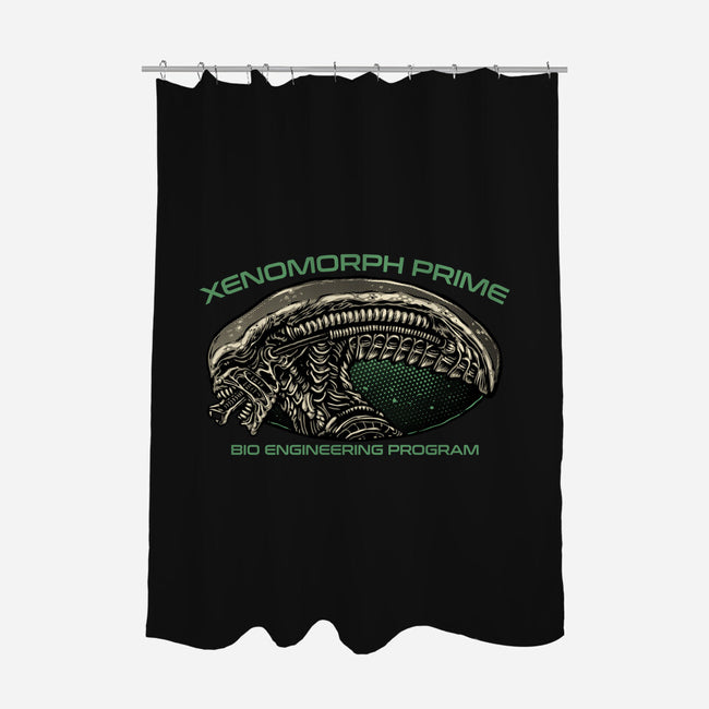 Bio Engineering Program-None-Polyester-Shower Curtain-glitchygorilla