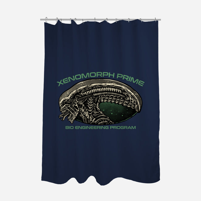 Bio Engineering Program-None-Polyester-Shower Curtain-glitchygorilla