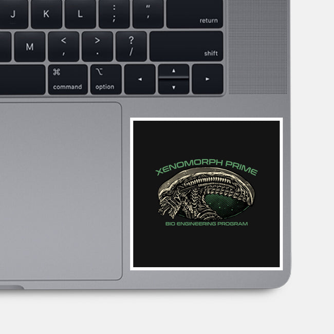 Bio Engineering Program-None-Glossy-Sticker-glitchygorilla
