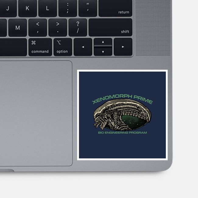 Bio Engineering Program-None-Glossy-Sticker-glitchygorilla