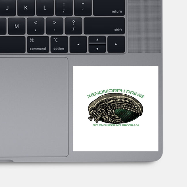 Bio Engineering Program-None-Glossy-Sticker-glitchygorilla