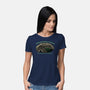 Bio Engineering Program-Womens-Basic-Tee-glitchygorilla