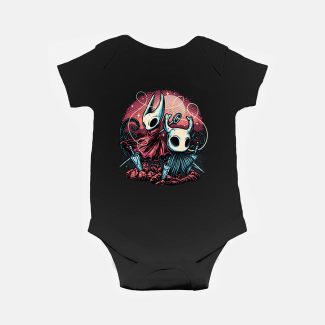 To The Forgotten Kingdom-Baby-Basic-Onesie-glitchygorilla
