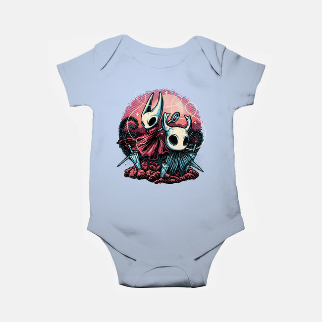 To The Forgotten Kingdom-Baby-Basic-Onesie-glitchygorilla
