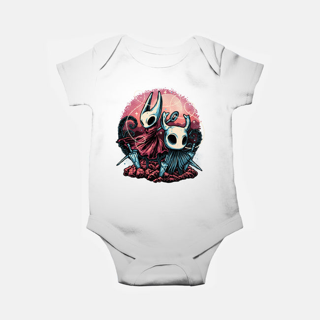 To The Forgotten Kingdom-Baby-Basic-Onesie-glitchygorilla