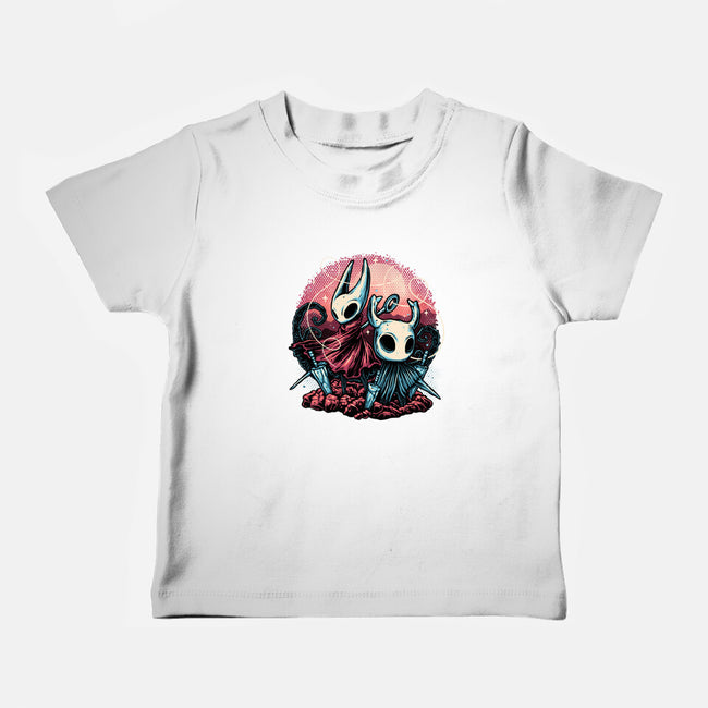 To The Forgotten Kingdom-Baby-Basic-Tee-glitchygorilla
