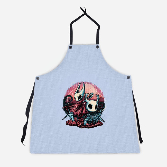 To The Forgotten Kingdom-Unisex-Kitchen-Apron-glitchygorilla