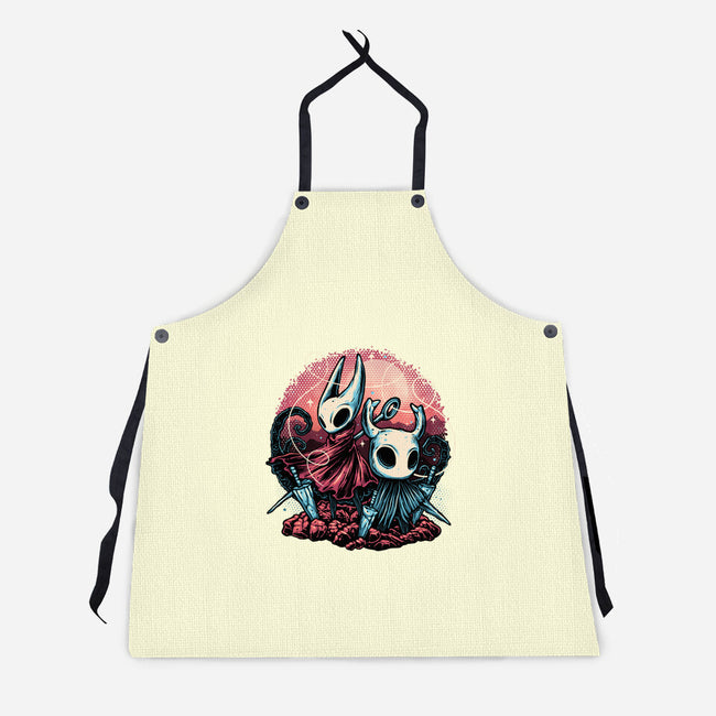 To The Forgotten Kingdom-Unisex-Kitchen-Apron-glitchygorilla