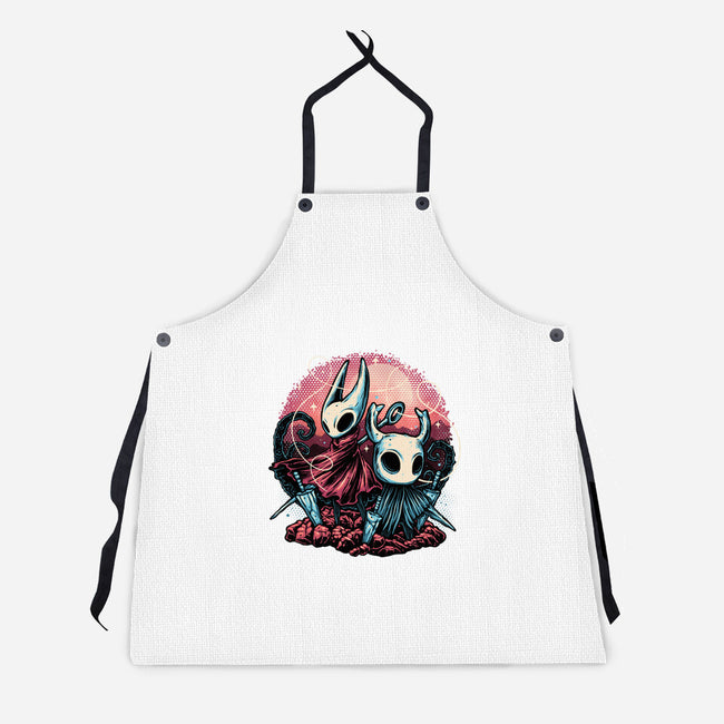 To The Forgotten Kingdom-Unisex-Kitchen-Apron-glitchygorilla