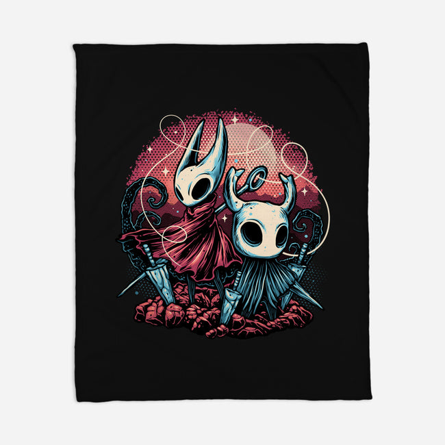 To The Forgotten Kingdom-None-Fleece-Blanket-glitchygorilla