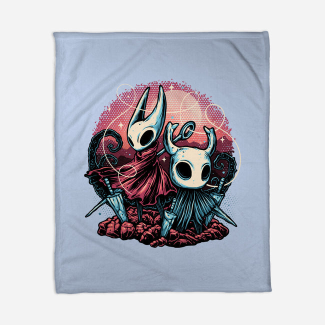 To The Forgotten Kingdom-None-Fleece-Blanket-glitchygorilla