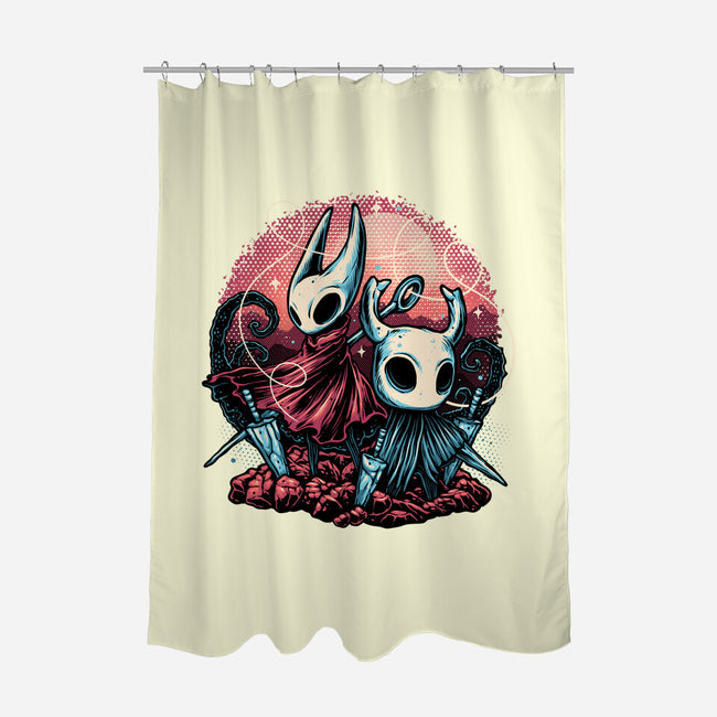 To The Forgotten Kingdom-None-Polyester-Shower Curtain-glitchygorilla