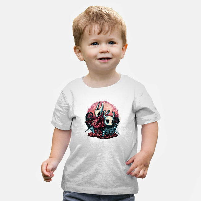 To The Forgotten Kingdom-Baby-Basic-Tee-glitchygorilla