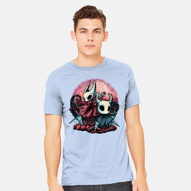 To The Forgotten Kingdom-Mens-Heavyweight-Tee-glitchygorilla