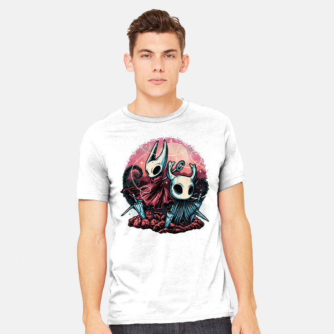 To The Forgotten Kingdom-Mens-Heavyweight-Tee-glitchygorilla