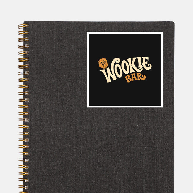 Wookie Bar Retro Parody-None-Glossy-Sticker-sachpica