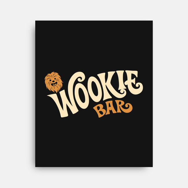 Wookie Bar Retro Parody-None-Stretched-Canvas-sachpica