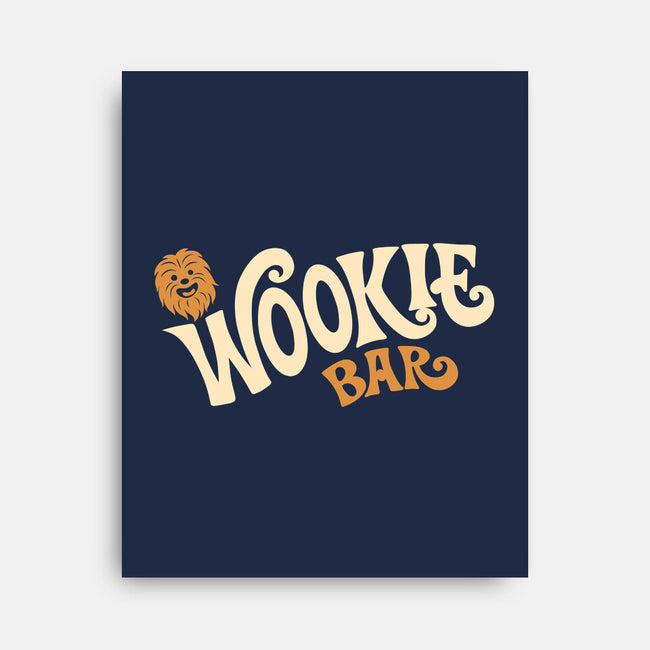 Wookie Bar Retro Parody-None-Stretched-Canvas-sachpica