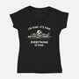 A Fine Pile Of Bones-Womens-V-Neck-Tee-kg07