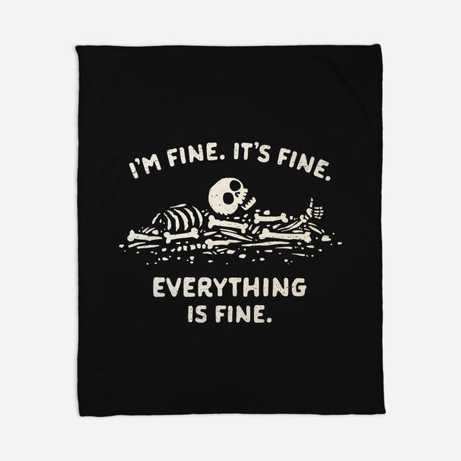 A Fine Pile Of Bones-None-Fleece-Blanket-kg07