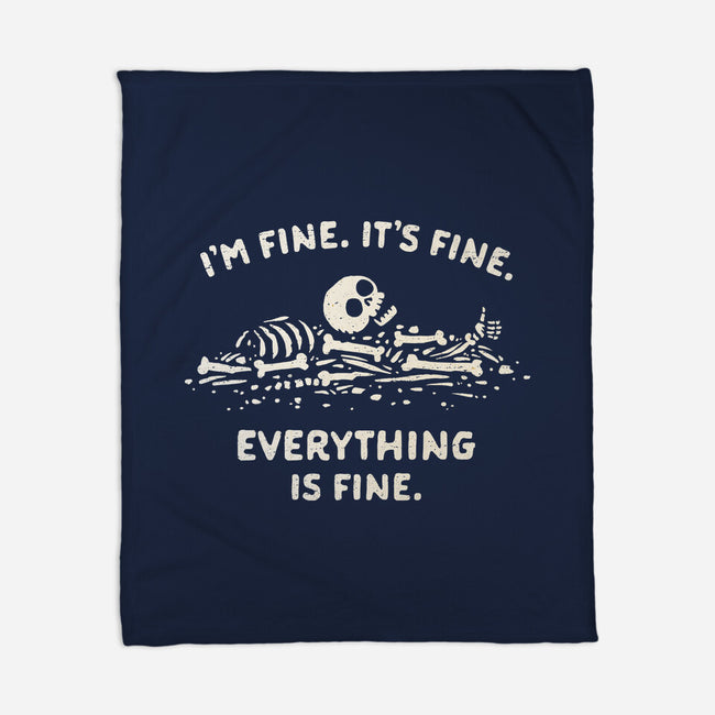 A Fine Pile Of Bones-None-Fleece-Blanket-kg07