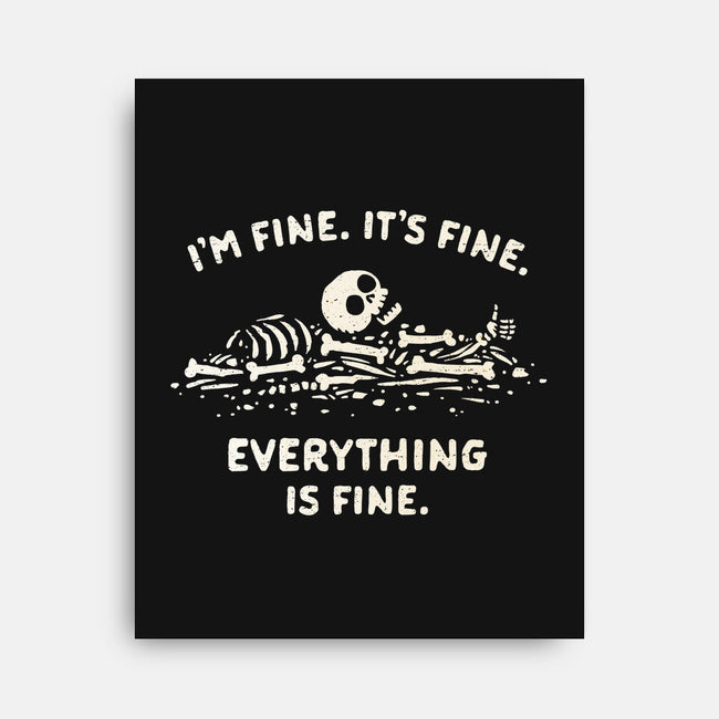 A Fine Pile Of Bones-None-Stretched-Canvas-kg07