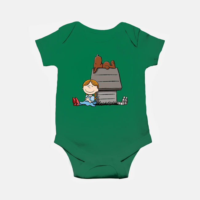 Accidents Will Happen-Baby-Basic-Onesie-DrawnByBryan