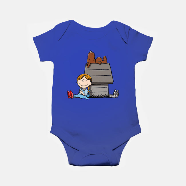 Accidents Will Happen-Baby-Basic-Onesie-DrawnByBryan