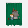 Accidents Will Happen-None-Polyester-Shower Curtain-DrawnByBryan