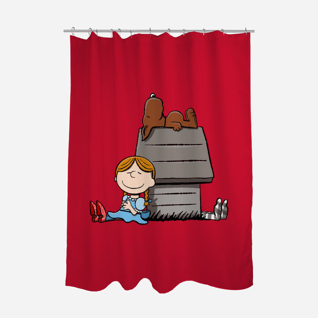 Accidents Will Happen-None-Polyester-Shower Curtain-DrawnByBryan