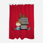 Accidents Will Happen-None-Polyester-Shower Curtain-DrawnByBryan