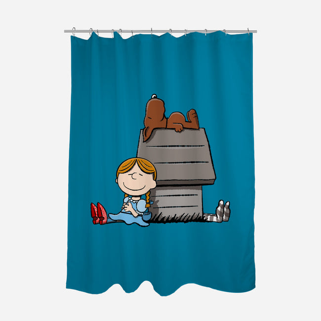 Accidents Will Happen-None-Polyester-Shower Curtain-DrawnByBryan