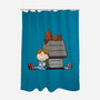 Accidents Will Happen-None-Polyester-Shower Curtain-DrawnByBryan