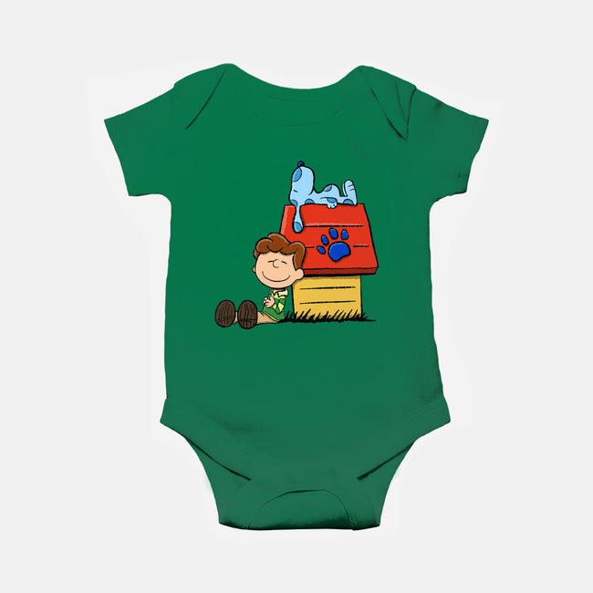 Now It’s Time For So Long-Baby-Basic-Onesie-DrawnByBryan