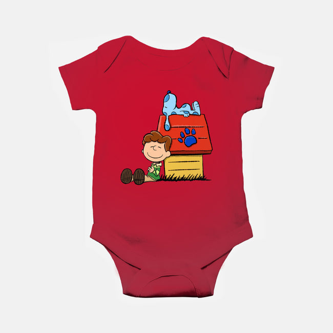 Now It’s Time For So Long-Baby-Basic-Onesie-DrawnByBryan