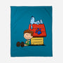 Now It’s Time For So Long-None-Fleece-Blanket-DrawnByBryan