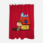 Now It’s Time For So Long-None-Polyester-Shower Curtain-DrawnByBryan