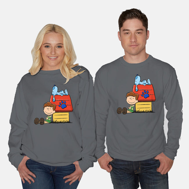 Now It’s Time For So Long-Unisex-Crew Neck-Sweatshirt-DrawnByBryan
