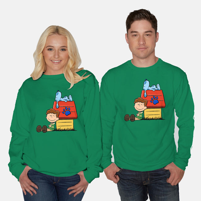 Now It’s Time For So Long-Unisex-Crew Neck-Sweatshirt-DrawnByBryan
