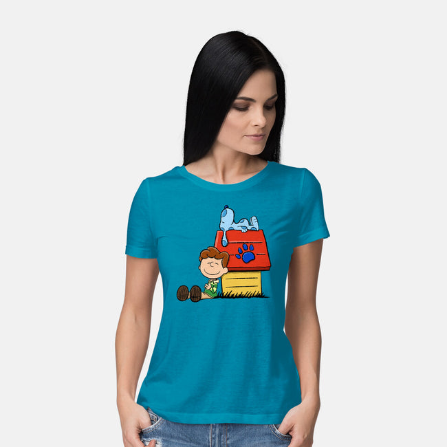 Now It’s Time For So Long-Womens-Basic-Tee-DrawnByBryan