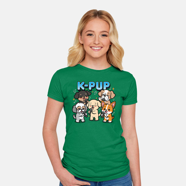 K-Pup-Womens-Fitted-Tee-Boggs Nicolas