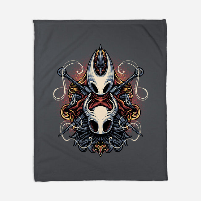 Mysteries Of The Hollow-None-Fleece-Blanket-glitchygorilla