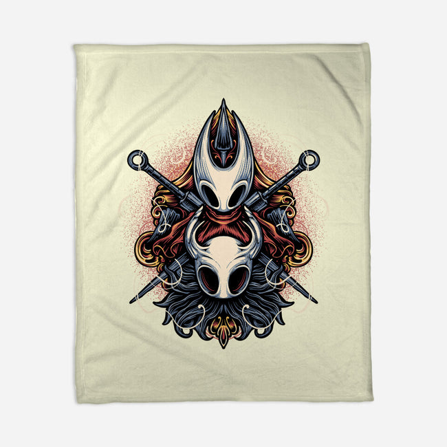 Mysteries Of The Hollow-None-Fleece-Blanket-glitchygorilla